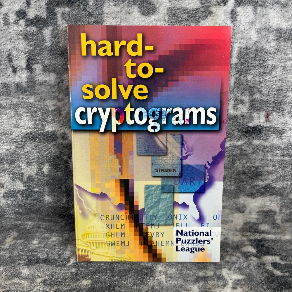 National Puzzlers League Hard-to-Solve Cryptograms Sterling Puzzle Book